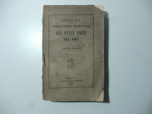 Gli Stati Uniti nel 1863
